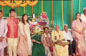 பெங்களூரு தமிழ்ச்சங்கத்தின் முன்னாள் தலைவர் தி.கோ.தாமோதரன்-கீதா தம்பதியின் அமுதவிழா: திரளானவர்கள் பங்கேற்பு