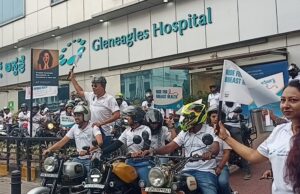 100க்கும் மேற்பட்ட ரைடர்கள் பங்கேற்பு: க்ளெனகிள்ஸ் மருத்துவமனைகள் பெங்களூரு கிளஸ்டர் “நம்பிக்கையின் சக்கரங்கள் – மார்பக ஆரோக்கியத்திற்கான பைக் ரேஸ்”