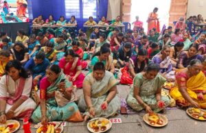 ராஜ்புத் சபா சார்பில் சுமங்கலி பூஜை: திரளாக பெண்கள் பங்கேற்பு