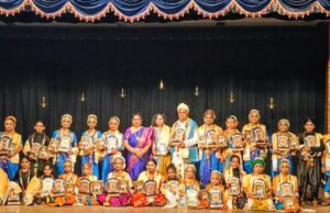 ஸ்ரீ நிருத்யாலயா ஆர்ட் ஆஃப் டான்ஸ் அகாடமியின் ஆண்டு விழாவில் மாணவர்களின் சிறப்பு நடனங்கள்: நாகேஷ், எம்ஜிஆர் மணி உள்ளிட்ட முக்கிய பிரமுகர்கள் பங்கேற்பு