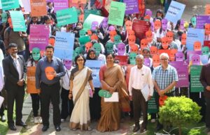 எஸ்ஆர்வி அகடி மருத்துவமனை 2026 உலகப் புற்றுநோய் தினத்தை முன்னிட்டு ஒரு சமூக விழிப்புணர்வுப் பேரணியை நடத்தியது