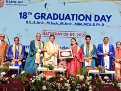 ராமையா தொழில்நுட்பக் கழகத்தின் 18வது பட்டமளிப்பு விழா